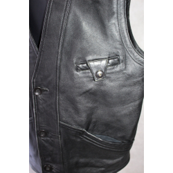 KAMIZELKA MOTOCYKLOWA SKÓRA STANFORD rozm. 54